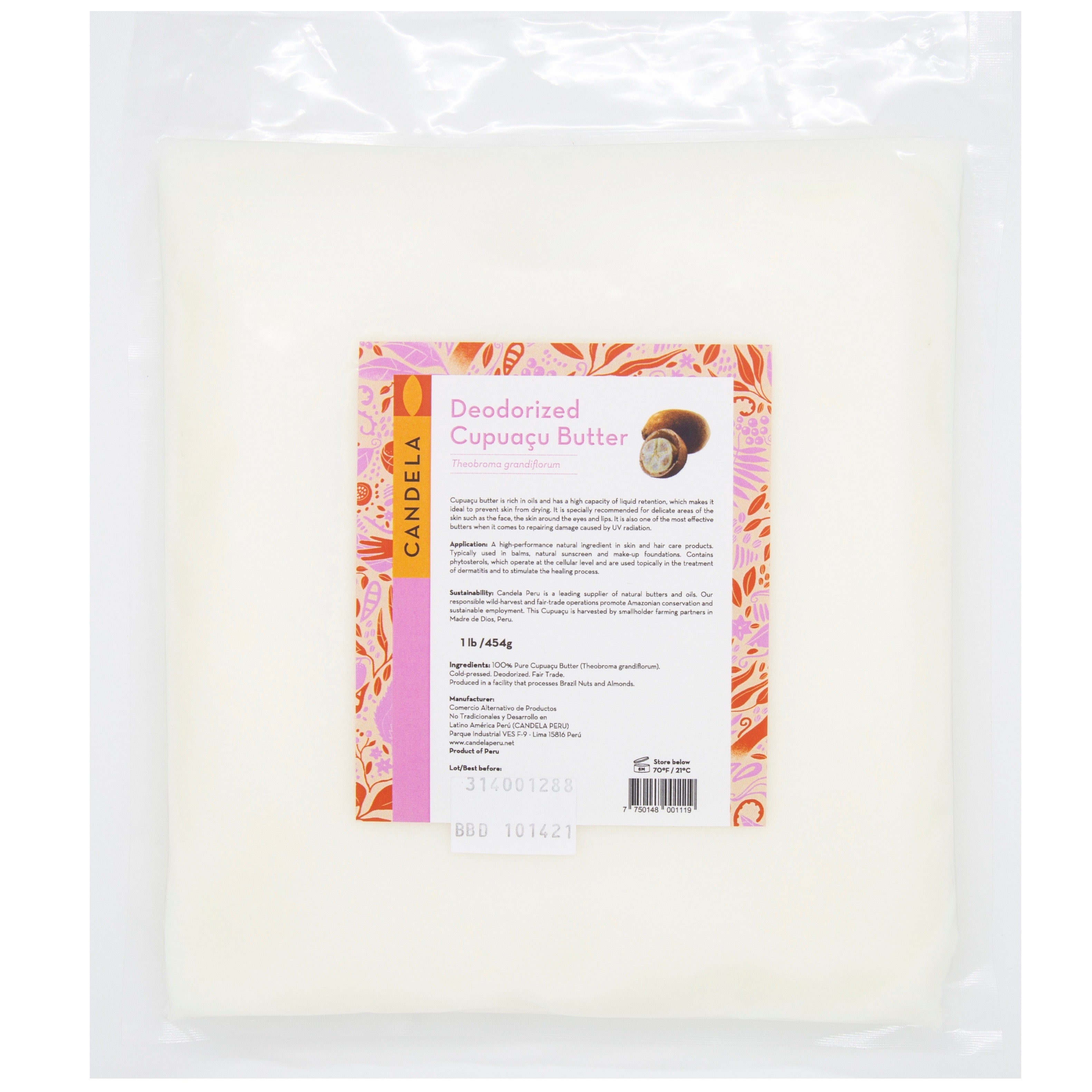 Wholesale Fair Trade Cupuaçu Butter