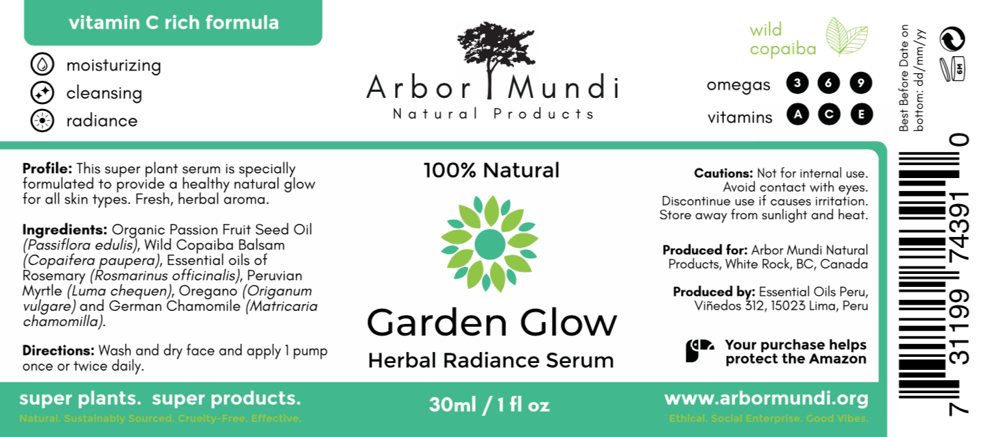 Garden Glow - Herbal Radiance Serum