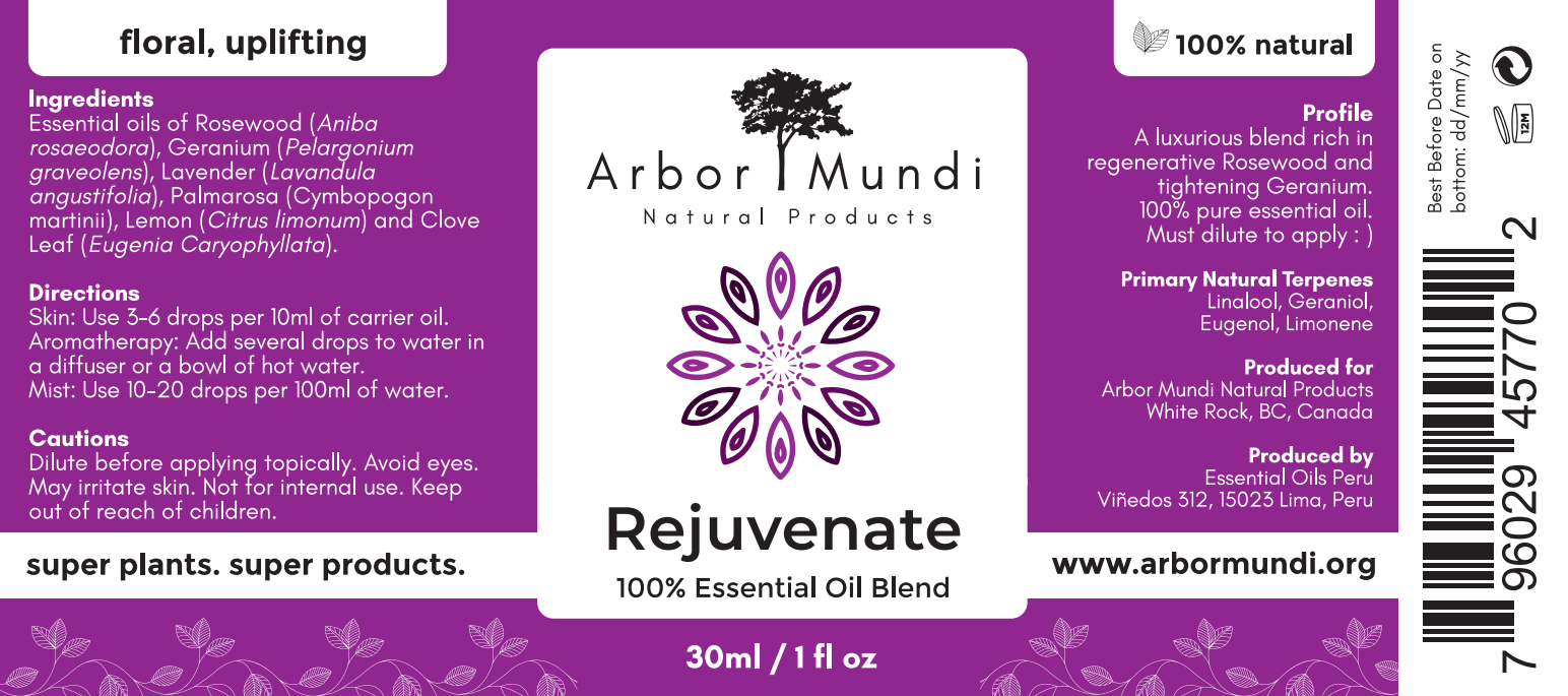 30ml Rejuvenate Essential Oil Blend
