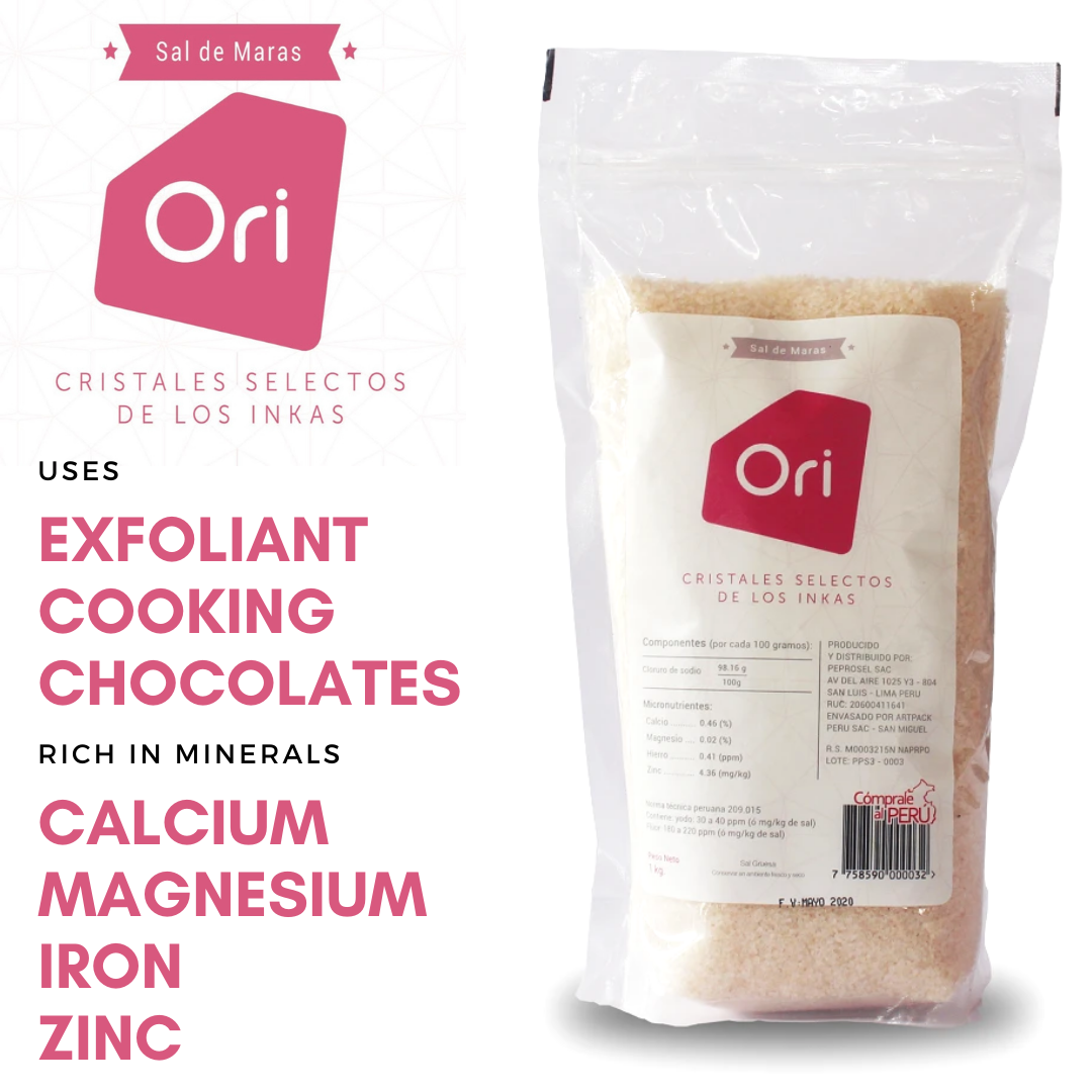 1kg Incan Salt / Sal de Maras
