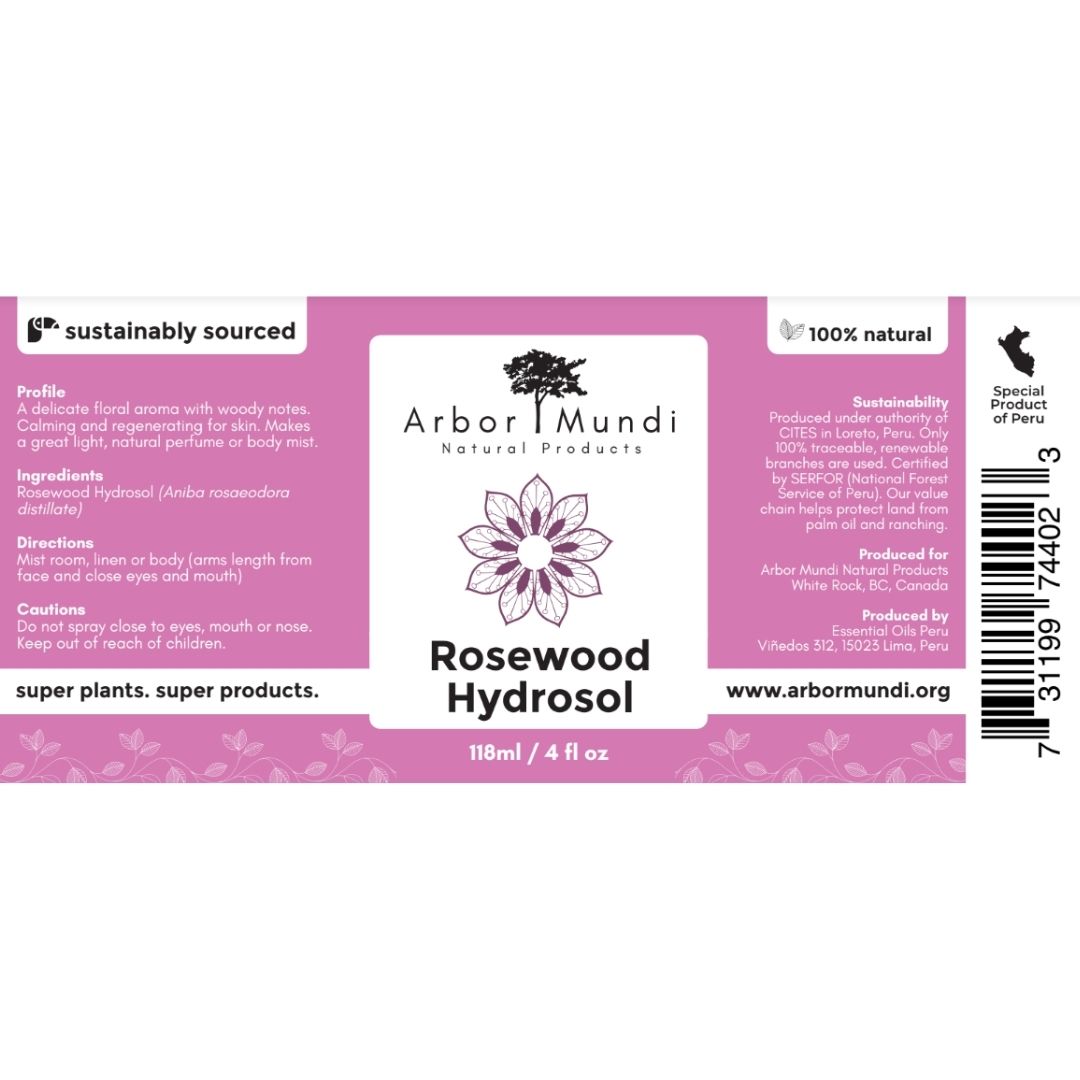 Rosewood Hydrosol (Body Mist / Toner)